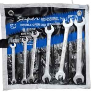 آچار دو سر تخت از سایز ۶ تا ۱۷ (عمده)