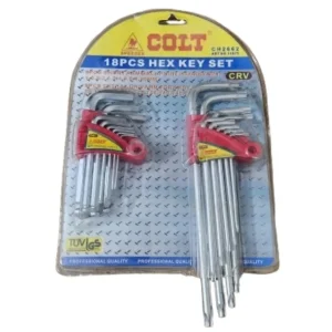 ست ۱۸ عددی آچار آلن و ستاره