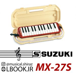 ملوديكا سوزوكی SUZUKI MX-27S سوپرانو قرمز کریستالی (استوک معمولی ژاپن)