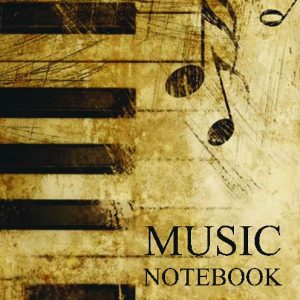 دفتر نت پنج خط موسیقی NB5L-A4-S1