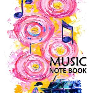 دفتر نت پنج خط موسیقی NB5L-A4-S8