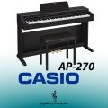 یک پیانو دیجیتال زیبا برای استفاده در منزل پیانو دیجیتال Casio AP 270 از سری Celviano کیفیت صدای یک پیانو گرند معتبر و قابلیت پخش عالی را در اختیار شما [&hellip;]